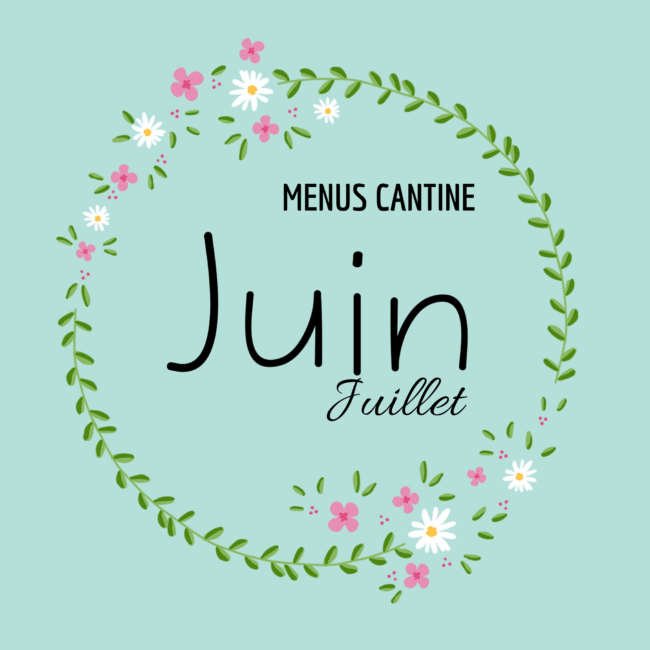 menus juin juillet