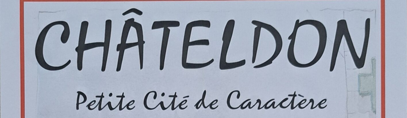 chateldon affiche petite cité de caractère