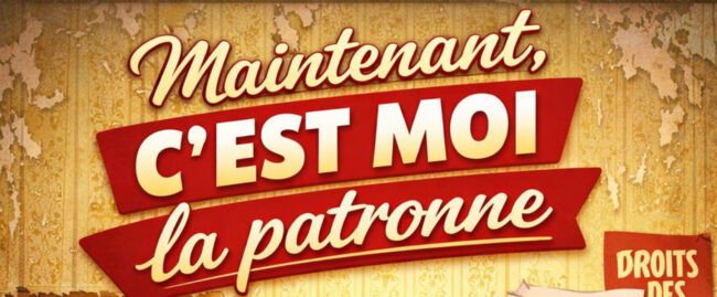 affiche c est moi la patronne
